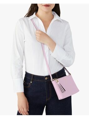 Kate Spade NWOT Ivy Street Amy Quartz
Pink Leather Crossbody